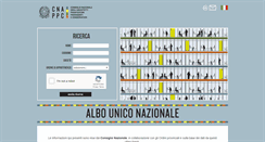 Desktop Screenshot of cnappc.it